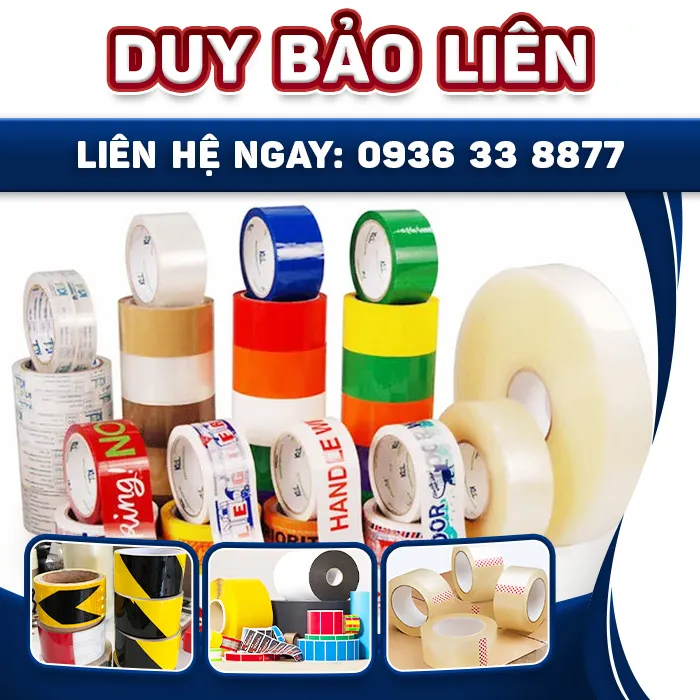 Sản phẩm intro DBL — Băng Keo Duy Bảo Liên - Công Ty TNHH MTV Sản Xuất Thương Mại Duy Bảo Liên — MST 0310294409