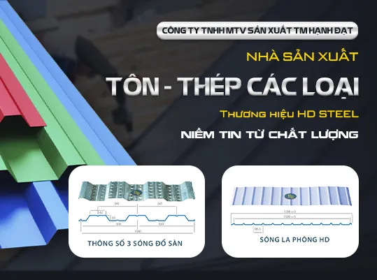 Sản phẩm anhgioithieu copy — Tôn, Thép Hạnh Đạt - Công Ty TNHH Một Thành Viên Sản Xuất Thương Mại Hạnh Đạt — MST 0310305587
