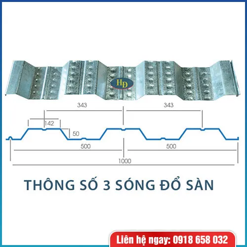 Sản phẩm ton song do san — Tôn, Thép Hạnh Đạt - Công Ty TNHH Một Thành Viên Sản Xuất Thương Mại Hạnh Đạt — MST 0310305587