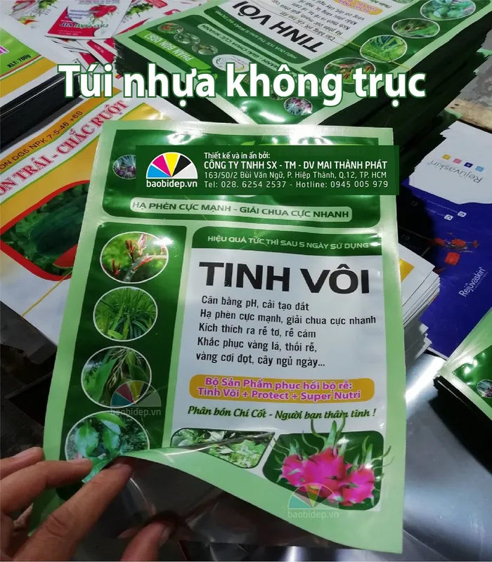 Sản phẩm Tui nhua khong truc 1kg min — Công Ty TNHH Sản Xuất Thương Mại Dịch Vụ Mai Thành Phát — MST 0310358941
