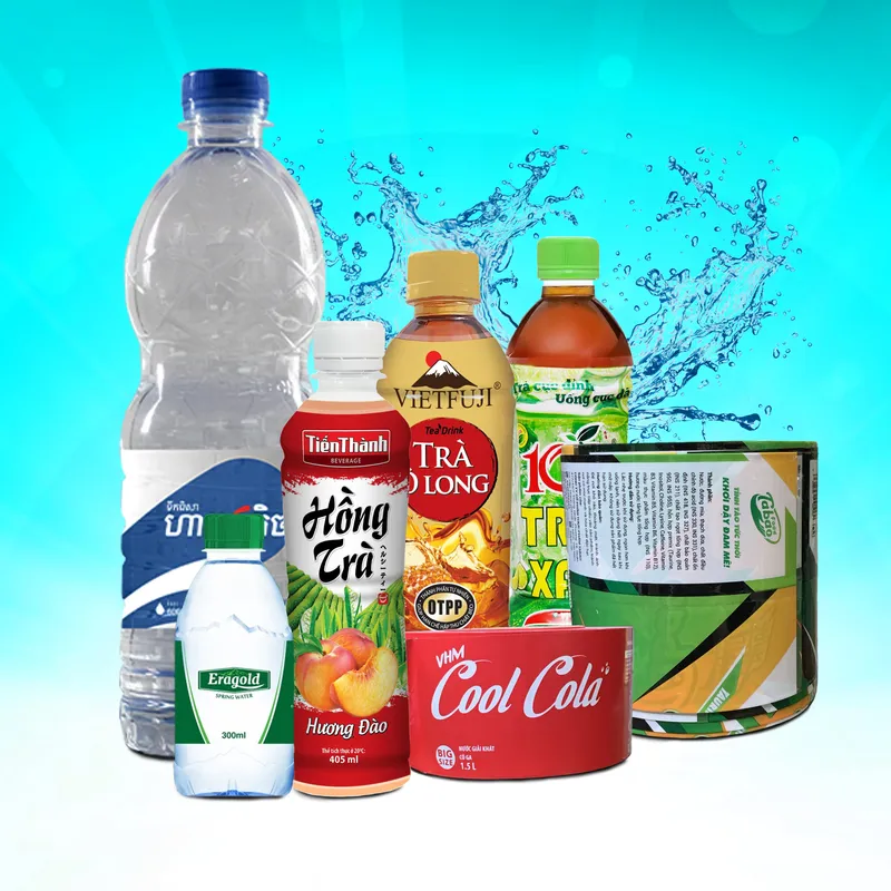 Sản phẩm nhan chai nuoc — Bao Bì Nhựa Phú Ân - Công Ty TNHH Phú Ân — MST 0310363349