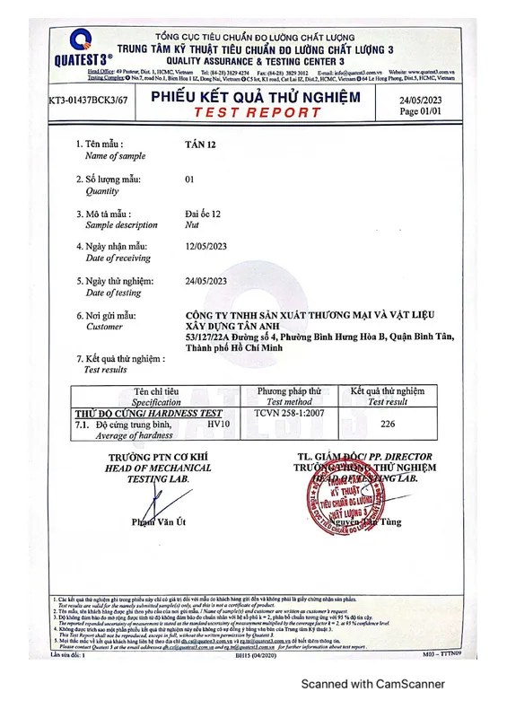 Sản phẩm 000332324 — Thanh Ren, Ty Ren Tân Anh - Công Ty TNHH Sản Xuất Thương Mại Và Vật Liệu Xây
Dựng Tân Anh — MST 0310439277