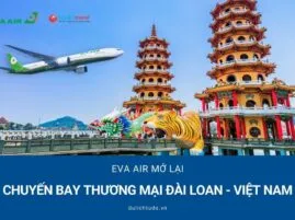 Sản phẩm eva air mo lai chuyen bay thuong mai dai loan viet nam 269x201 — Công Ty TNHH TM Và DV Du Lịch Tự Do — MST 0310457526
