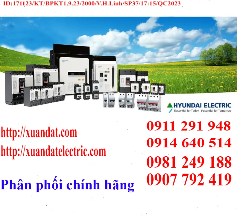 Sản phẩm Hyundai 2 — Thiết Bị Điện Xuân Đạt - Công Ty Trách Nhiệm Hữu Hạn Thiết Bị Điện Xuân Đạt — MST 0310576682