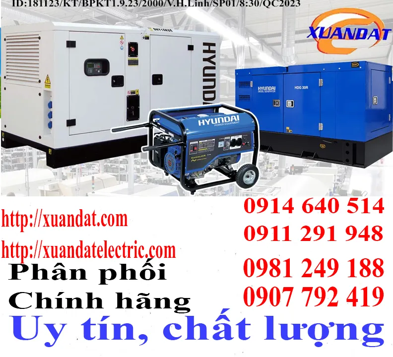 Sản phẩm Hyundai 3 — Thiết Bị Điện Xuân Đạt - Công Ty Trách Nhiệm Hữu Hạn Thiết Bị Điện Xuân Đạt — MST 0310576682