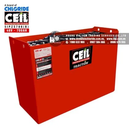 Sản phẩm binh dien xe nang ceil chloride 48v 700ah 5ipzs700 b 4 420x420 — Xe Nâng Hàng HGL - Công Ty TNHH MTV TM DV Hoàng Gia Lâm — MST 0310604474