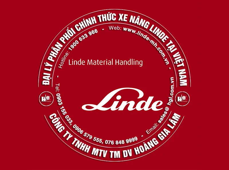 Sản phẩm xe nang linde1 footer — Xe Nâng Hàng HGL - Công Ty TNHH MTV TM DV Hoàng Gia Lâm — MST 0310604474