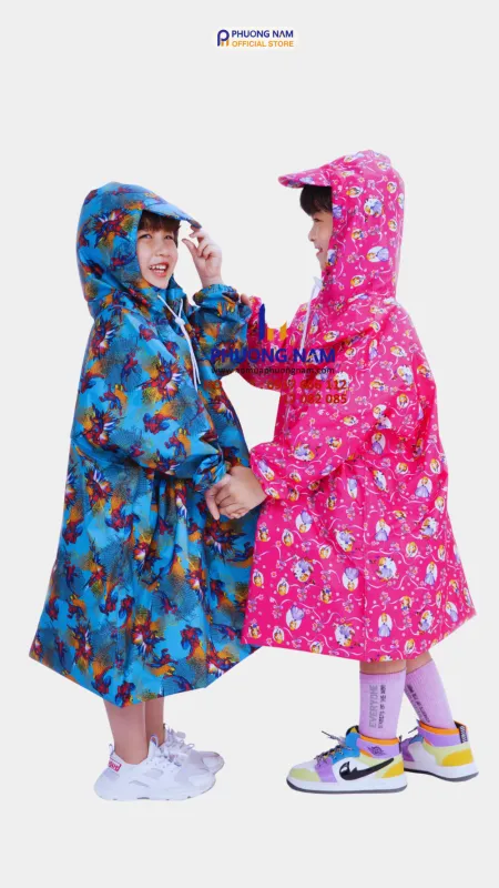 Sản phẩm ao mua bit hong tre em 04 450x800 — áo Mưa Phương Nam - Công Ty TNHH Sản Xuất Thương Mại Xuất Nhập Khẩu Phương Nam — MST 0310614384