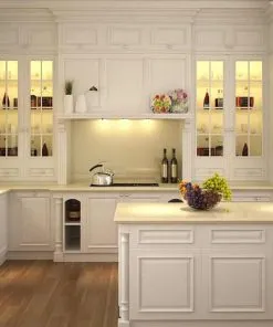 Sản phẩm Tủ bếp gỗ Sồi trắng bán cổ điểna 247x296 — Nội Thất Kiên Linh - Công Ty Cổ Phần Kiên Linh Việt Nam — MST 0310649517