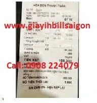 Sản phẩm bill — Công ty TNHH Công Nghệ Vạn Nhất — MST 0310759301
