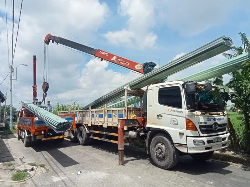 Nhà máy Tôn Thép Mạnh Hà - Công Ty TNHH Sản Xuất Tôn Thép Mạnh Hà #? — MST 0310778537