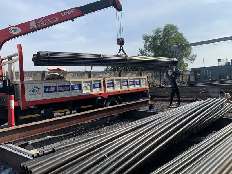 Sản phẩm thep manh ha cung cap thep ong den — Tôn Thép Mạnh Hà - Công Ty TNHH Sản Xuất Tôn Thép Mạnh Hà — MST 0310778537