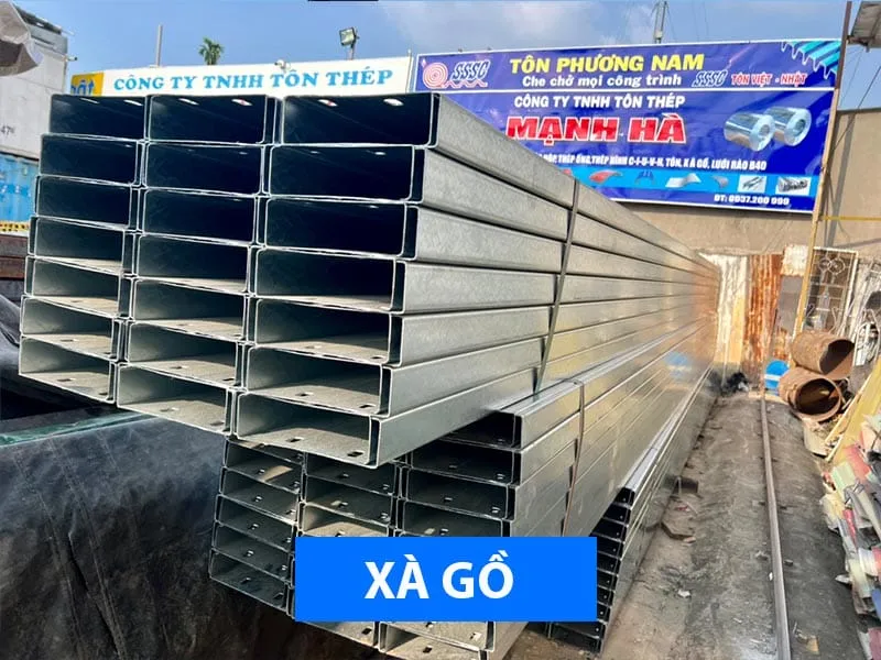 Sản phẩm xa go — Tôn Thép Mạnh Hà - Công Ty TNHH Sản Xuất Tôn Thép Mạnh Hà — MST 0310778537
