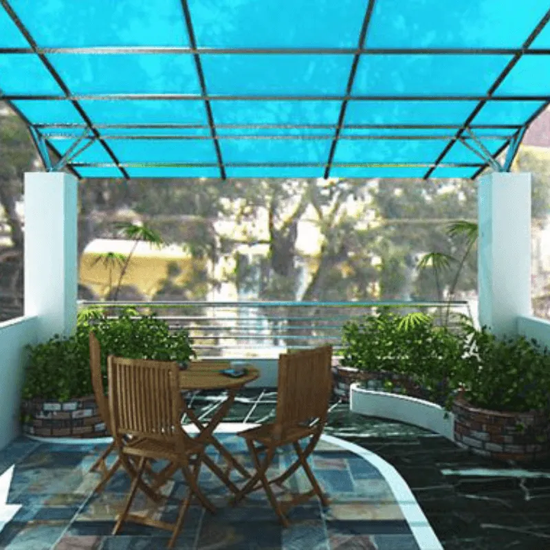 Sản phẩm mai che polycarbonate san thuong — Công Ty TNHH Xây Dựng Thương Mại Và Dịch Vụ Tạ Phú — MST 0310793172