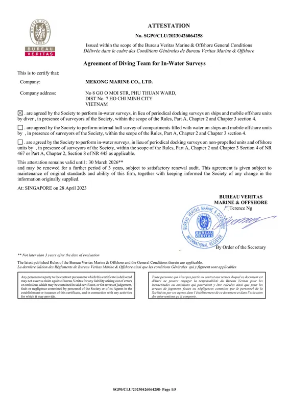 Sản phẩm 50909752 — Công Ty TNHH Cơ Khí Sửa Chữa Và Kỹ Thuật Hàng Hải Mê Kông — MST 0310809898