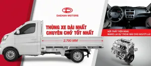 Sản phẩm xe tai teraco 100 990kg 300x131 — Công Ty TNHH Sản Xuất Thương Mại Dịch Vụ Vận Tải Ô Tô Tiến Phát — MST 0310818476