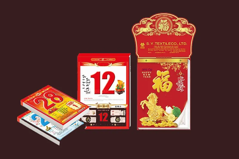 Sản phẩm lich bao li xi tet — In Lâm Nguyễn - Công Ty TNHH In Lâm Nguyễn — MST 0310890835