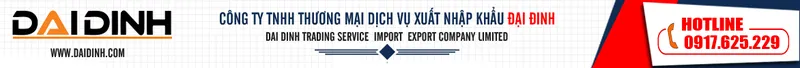 Logo Đinh Công Nghiệp Đại Đinh - Công Ty TNHH Thương Mại Dịch Vụ Xuất Nhập Khẩu Đại
Đinh