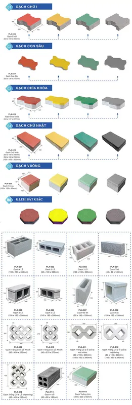 Sản phẩm gach_block — Gạch Tự Chèn Phan Lâm Anh - Công Ty TNHH Phan Lâm Anh — MST 0310949165