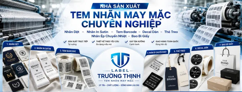 Sản phẩm baner — Label Trường Thịnh - Công Ty TNHH Sản Xuất Thương Mại Dịch Vụ Xuất Nhập Khẩu
Label Trường Thịnh — MST 0310959124