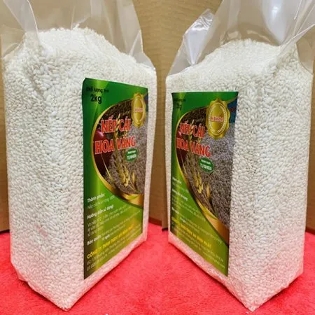 Sản phẩm nep cai hoa vang tui 2kg 2 450x450 — Gạo An Bình Phát - Công Ty TNHH Thương Mại Dịch Vụ An Bình Phát — MST 0310988887