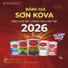 Sản phẩm bảng giá sơn KOVA mới nhất 2026 cr 100x100 — Công Ty Cổ Phần Xây Dựng Thương Mại Dịch Vụ Thành Vạn Phát — MST 0310993943