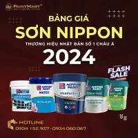 Sản phẩm BẢNG GIÁ SƠN NIPPON MỚI NHẤT 2024 200x200 — Công Ty Cổ Phần Xây Dựng Thương Mại Dịch Vụ Thành Vạn Phát — MST 0310993943