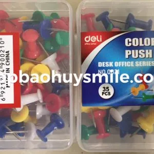 Sản phẩm DINH GHIM BANG NHUA DELI 300x300 — Công Ty TNHH Thương Mại Dịch Vụ Bảo Huy Smile — MST 0311014446