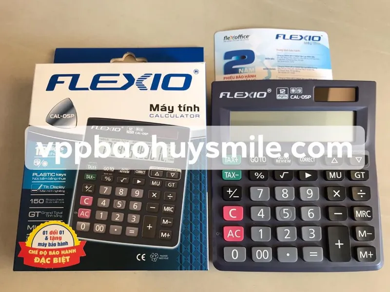 Sản phẩm MAY TINH FLEXIO CAL 05S — Công Ty TNHH Thương Mại Dịch Vụ Bảo Huy Smile — MST 0311014446