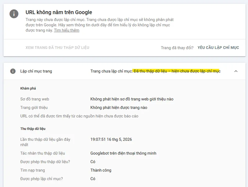 Sản phẩm loithuthapdulieu — Công Ty TNHH Superhost — MST 0311022119