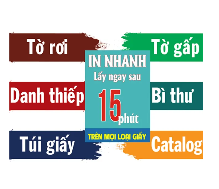Sản phẩm in nhanh lay lien — Công Ty TNHH Thương Mại Dịch Vụ Thiết Kế In ấn Quảng Cáo Việt In — MST 0311027029