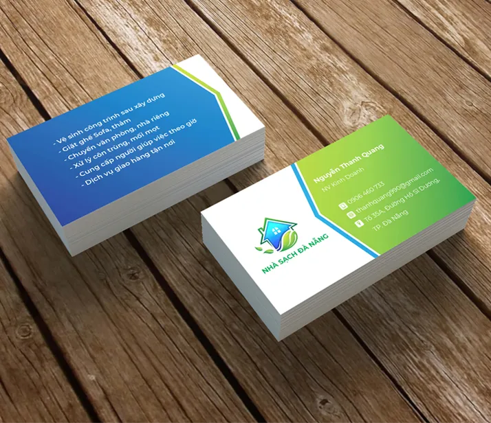 Sản phẩm in nhanh name card — Công Ty TNHH Thương Mại Dịch Vụ Thiết Kế In ấn Quảng Cáo Việt In — MST 0311027029