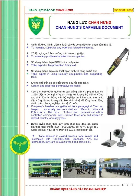 Sản phẩm 864392843226 — Công Ty TNHH MTV Dịch Vụ Bảo Vệ Chấn Hưng — MST 0311045483