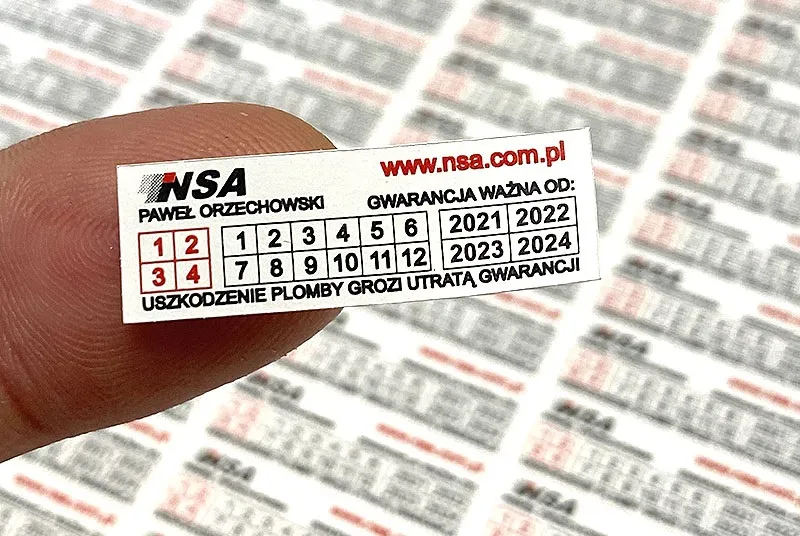 Sản phẩm in tem bao hanh — Công Ty TNHH Thương Mại Kỹ Thuật BCA — MST 0311089272