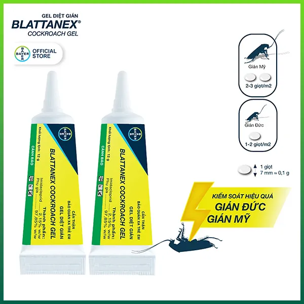 Sản phẩm Gel diet gian Blattanex 1 — Diệt Mối Hùng Thịnh - Công Ty TNHH MTV Dịch Vụ Hùng Thịnh — MST 0311093173
