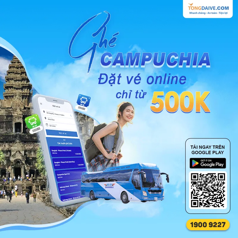 Sản phẩm ghe campuchia thai duong — Công Ty TNHH MTV Du Lịch Thái Dương — MST 0311095653