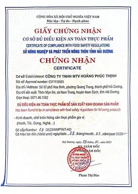 Sản phẩm hoang phuc thinh 1 284x400 — Công Ty TNHH MTV TM DV Nông Sản Hoàng Phúc Thịnh — MST 0311118565