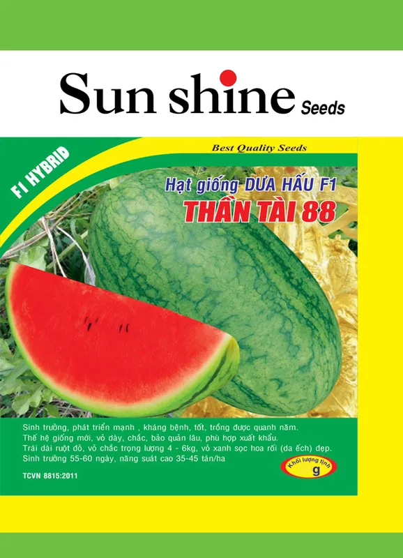 Sản phẩm Dua hau f1 than tai 88 — Công Ty TNHH MTV Hạt Giống Ánh Dương — MST 0311174979