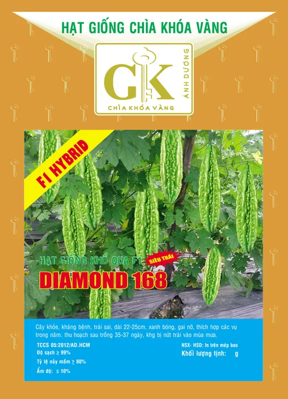 Sản phẩm Kho qua f1 diamond 168 — Công Ty TNHH MTV Hạt Giống Ánh Dương — MST 0311174979