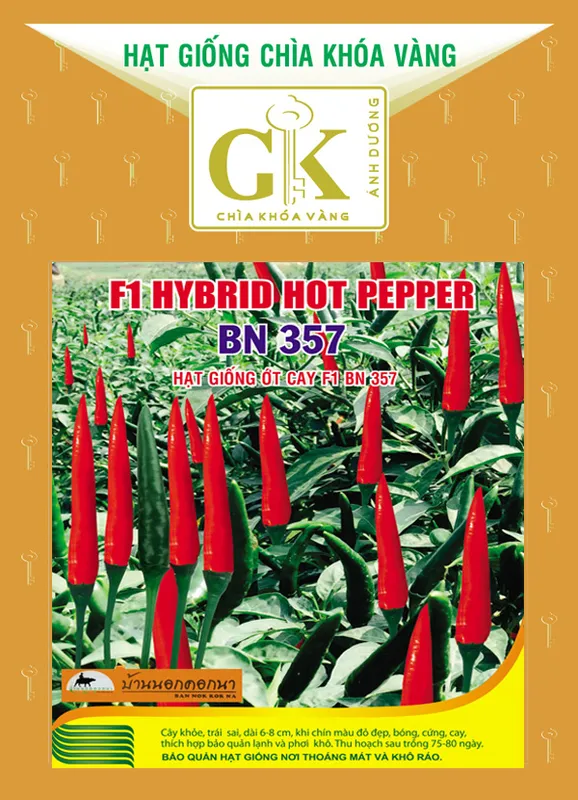 Sản phẩm Ot chi thien f1 bn357 — Công Ty TNHH MTV Hạt Giống Ánh Dương — MST 0311174979