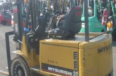 Sản phẩm xe nang dien 2 tan mitsubishi fb20 2005 gia re 1969 — Công Ty TNHH MTV DV Kỹ Thuật Xe Nâng Việt — MST 0311190064