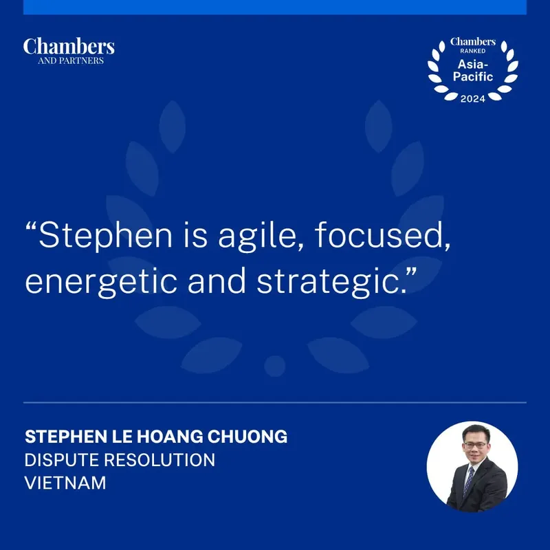 Sản phẩm Chambers Testimonial 7 — Công Ty TNHH Luật MTV Lê Và Trần — MST 0311254293