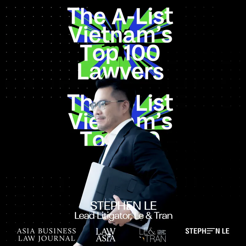 Sản phẩm The A List Vietnams Top 100 Lawyers Ad — Công Ty TNHH Luật MTV Lê Và Trần — MST 0311254293