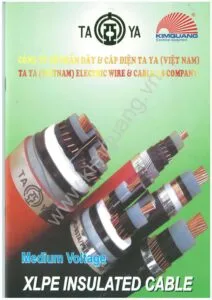 Sản phẩm catalogue day cap dien trung the taya 212x300 — Công Ty TNHH MTV TM DV Thiết Bị Điện Kim Quang — MST 0311259943