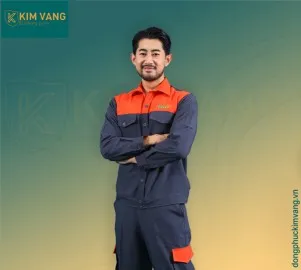 Sản phẩm dong phuc bao ho lao dong mau cam — Công Ty Cổ Phần Dệt May Kim Vàng — MST 0311273592