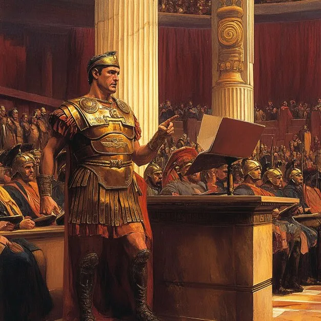 Sản phẩm 25300 roman consul delivering speech before senate_1247965 96072 — Công Ty TNHH SX TM DV Cân Điện Tử Đại Thành — MST 0311317930