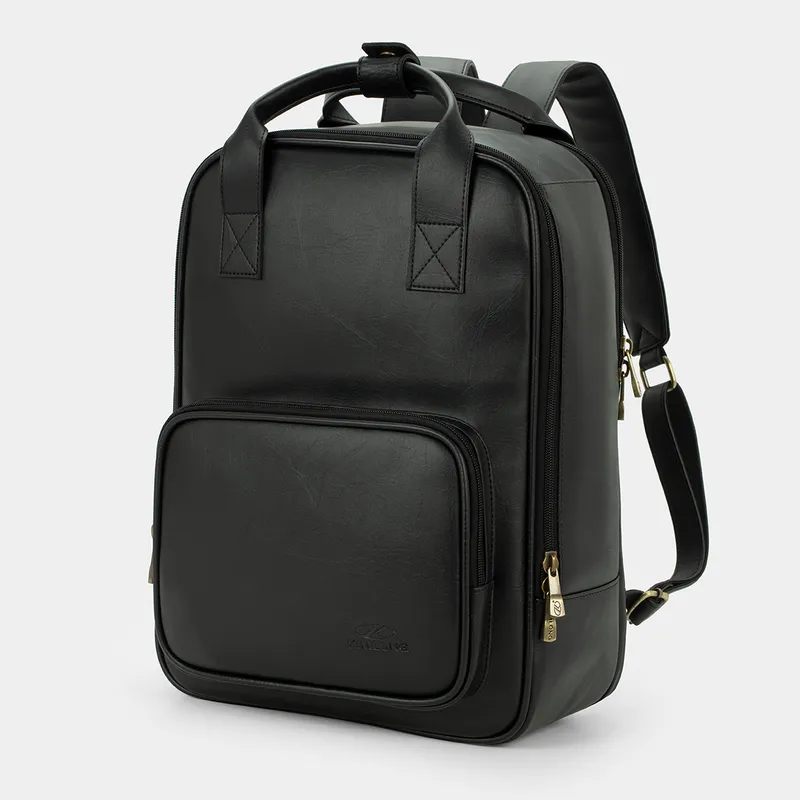 Sản phẩm balo laptop da kim long kl631 den 1 — Công Ty TNHH Sản Xuất Túi Xách Kim Long — MST 0311393184