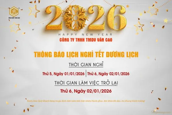 Sản phẩm Thong bao nghỉ tet duong lich 600x400 — Công Ty TNHH Thương Mại Dịch Vụ Văn Cao — MST 0311396611