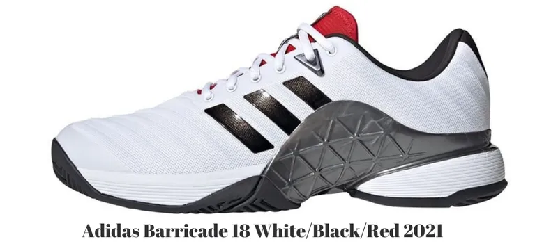 Sản phẩm Giày Tennis Adidas Barricade 18 White_Black_Red 2021 7 — Cửa Hàng Thể Thao XUXU — MST 0311415631