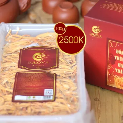 Sản phẩm dong trung ha thao sukova kho dong khay 100g 9340 — Công Ty TNHH Thương Mại Và Dịch Vụ Hà Kim Hải — MST 0311420180